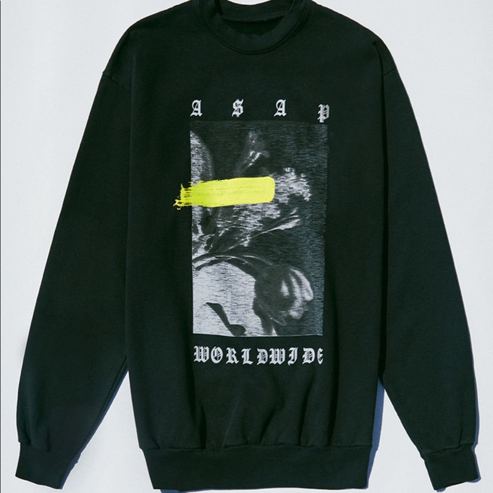 SOLD OUT asap mob flowers crew neck